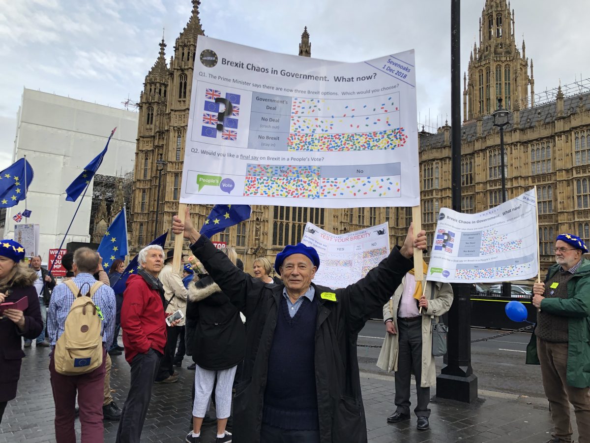 SSTIE join the Brexitometer action day in Westminster